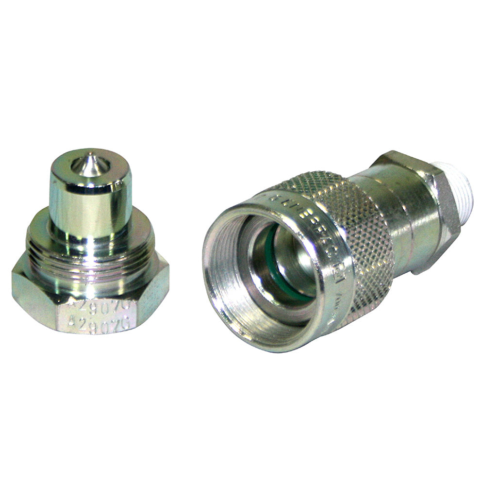 AME International AME-16000 High Flow Hydraulic Coupler Set 3/8" NPT - Male and Female Halves