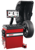 Coats 1600 Direct Drive Wheel Balancer with touchscreen display and mounted tire
