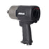 Aircat 1770-XL 3/4 In Composite Pneumatic Impact Wrench, titanium grey and black finish, side angle view