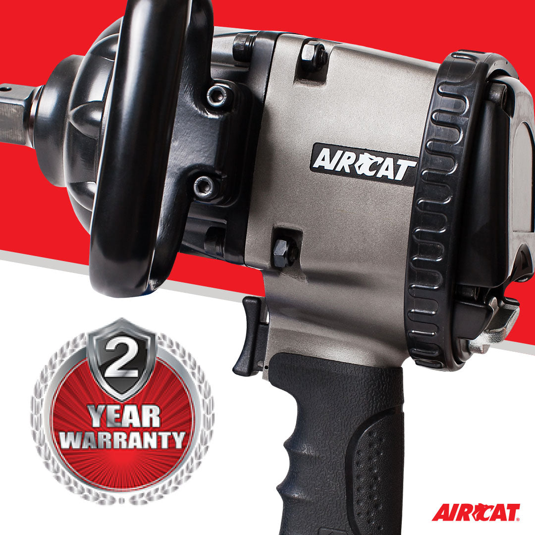 Aircat 1880-P-A 1-Inch Drive Pistol Grip Impact Wrench additional view