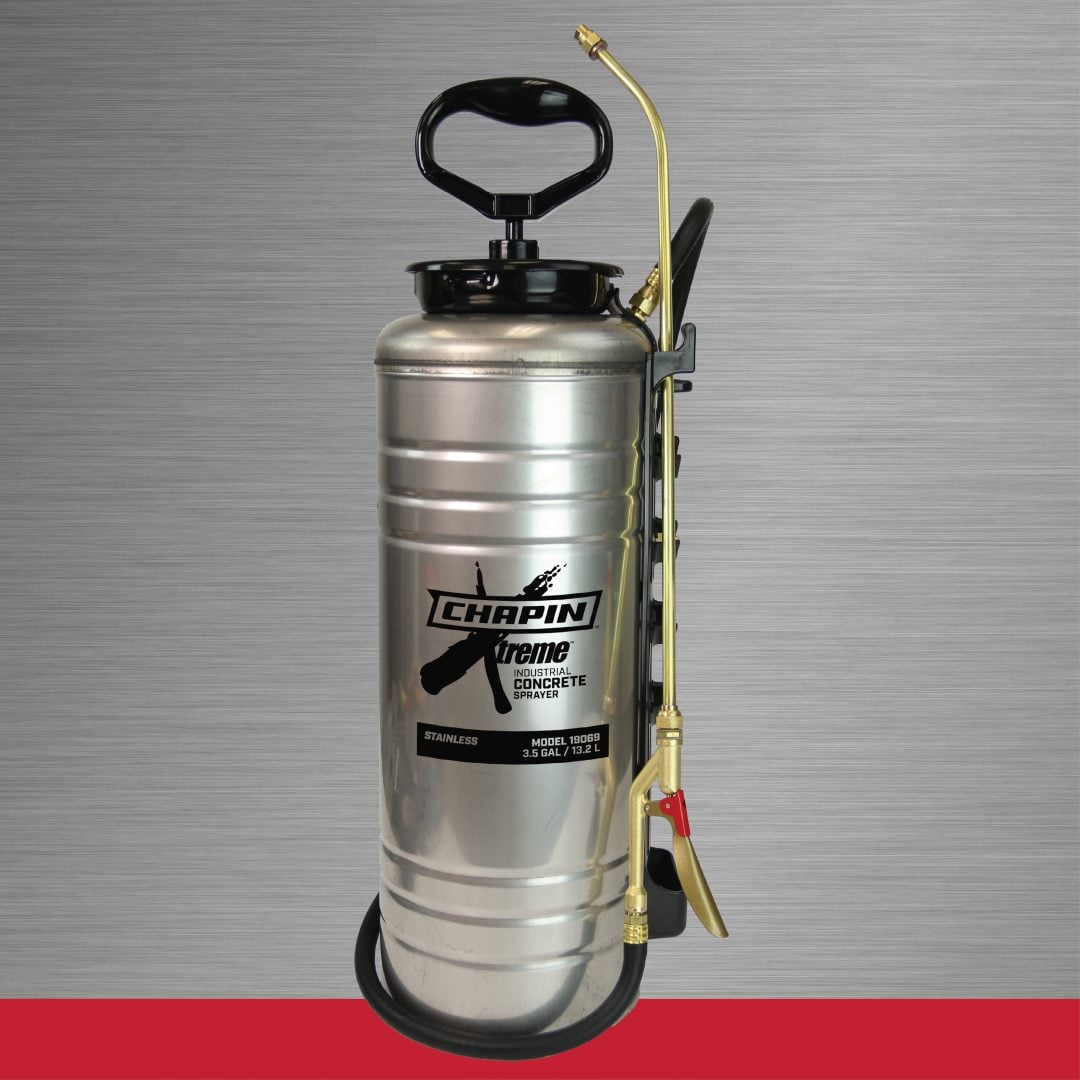 Chapin 19069 Xtreme Industrial 3.5 Gallon Stainless Steel Concrete Pump Sprayer