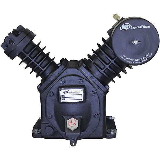 Ingersoll Rand 18002402 Two-Stage Replacement Bare Pump 7.5 HP 24 CFM Cast Iron