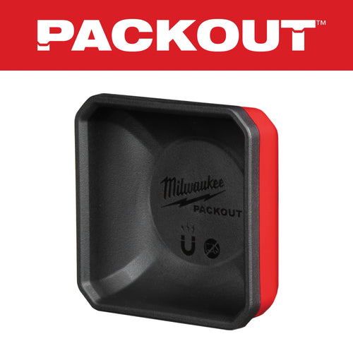 Milwaukee Tool 48-22-8070 PACKOUT Magnetic Bin for Organizer, red and black