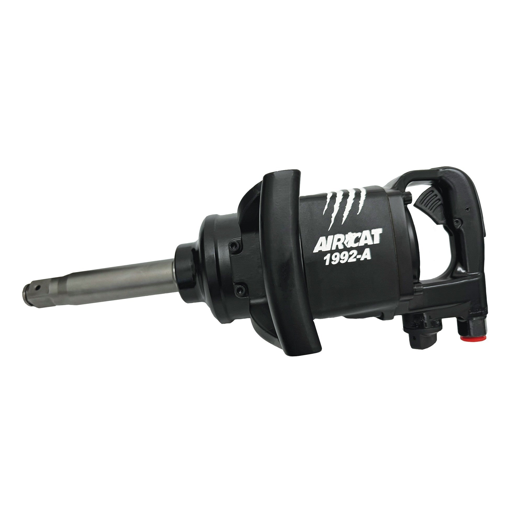 Aircat 1992-A 1" Straight Impact Wrench with 6" Extended Anvil - Side View