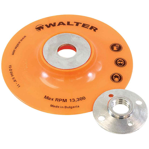 Walter Surface Technologies 15D044 Backing Pad Assembly - Abrasive Wheel Pads