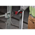 Milwaukee Tool 48-22-3082 Self-Adjusting Wire Stripper cutting wire at electrical junction box