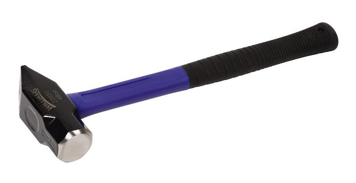 Williams JHW20651 48 oz Cross-Pein Hammer with blue and black fiberglass handle