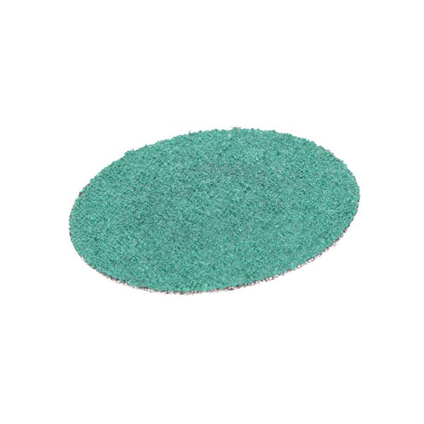 3M Green Corps Roloc Abrasive Disc 36534, 40 Grit, 3 in, Green Ceramic Aluminum Oxide
