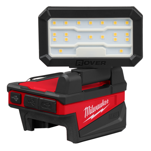 Milwaukee Tool 2359-20 M18 ROVER Compact Folding Flood Light with USB Charging, front view