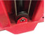 Coats 4TV21NSB1 Two-Post Lift close-up of twin hydraulic cable equalization pulley system at column base
