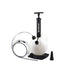 9 Circle 65860 Manual Fluid Extractor Set with hand pump, 6L tank, hoses, and conical spout