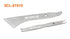 9 Circle 9CL-81910 2pc Double-Sided Trim Removal Pry Bar and Clip Lifter Tool Set