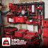 Milwaukee PACKOUT Large Wall Plate quick alignment tabs close-up