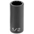 Grey Pneumatic 1116SD 3/8" Drive X 1/2" Semi-Deep - 12 Point