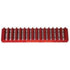 Mechanic's Time Savers SDH15R SCREWDRIVER/WRENCH HOLDER HOLDS 15 (RED)