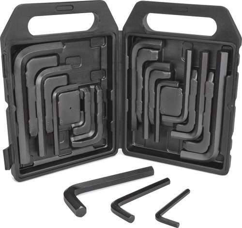 Titan Tools 12775 12-Pc Extra Large SAE/Metric Hex Key Combo Set, 3/8"-3/4" & 8MM-19MM - MPR Tools & Equipment