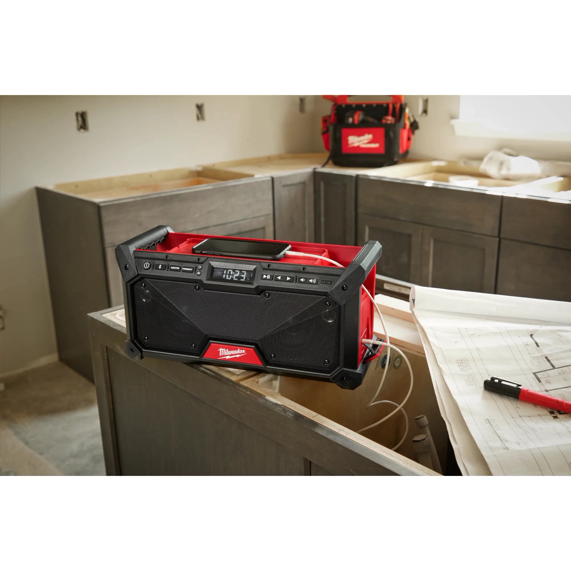 Milwaukee Tool 2952-20 M18 Bluetooth Jobsite Radio