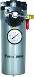 Astro Pneumatic 2618 Air Filter Regulator - angled view highlighting aluminum housing and drain valve