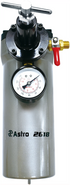 Astro Pneumatic 2618 Air Filter Regulator - straight front view showing regulator knob and pressure gauge