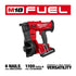 Milwaukee Tool 2909-21 M18 FUEL Coil Roofing Nailer - 6 nails per second, 1100 nails per charge, roofing and vinyl siding versatility