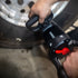 Sunex Tools SX01026 1" Drive Impact Wrench in use on large vehicle wheel, lifestyle action shot
