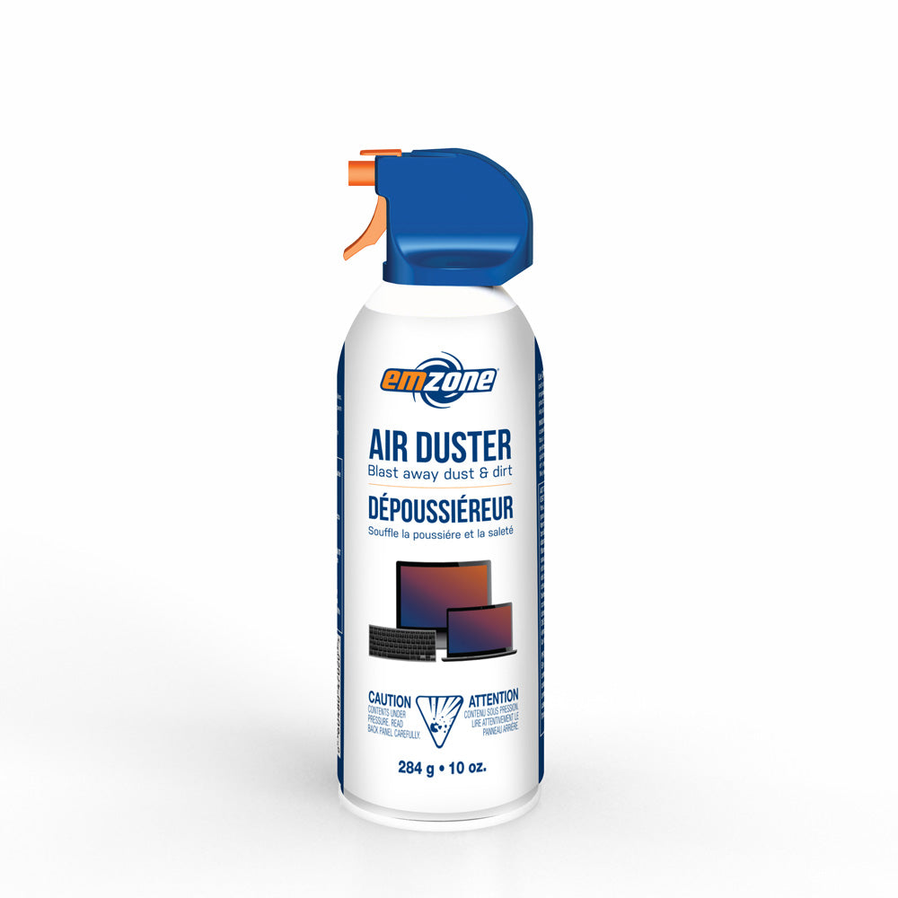 Emzone 47020 Air Duster 10 oz / 284g can for blasting dust and dirt from keyboards, cameras, and electronics