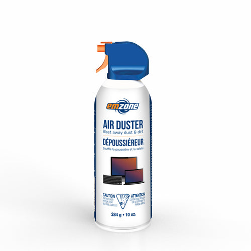 Emzone 47020 Air Duster 10 oz / 284g can for blasting dust and dirt from keyboards, cameras, and electronics