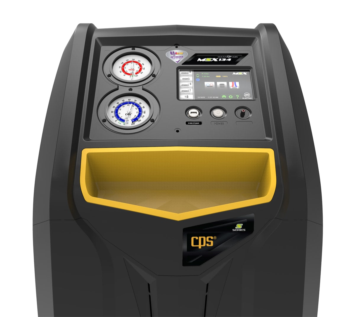 CPS Products MSX134 MAXXAIR Control Panel with 7-Inch Color Touch Screen and Dual Gauges