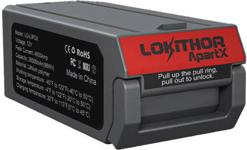 KPS LO-LIPOX 12V 4000A Lithium-Polymer Battery for Model Apartx Jump Starter - MPR Tools & Equipment