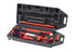 Sunex Tools 4910B 10 Ton Portable Hydraulic Power Kit in open blow-molded carry case with all components organized