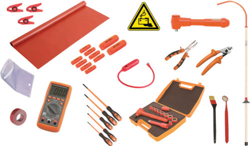 CATU KITVEHVTST Kit for Application in the Field of Electric & Hybrid Vehicles and Machines for Live Working - MPR Tools & Equipment