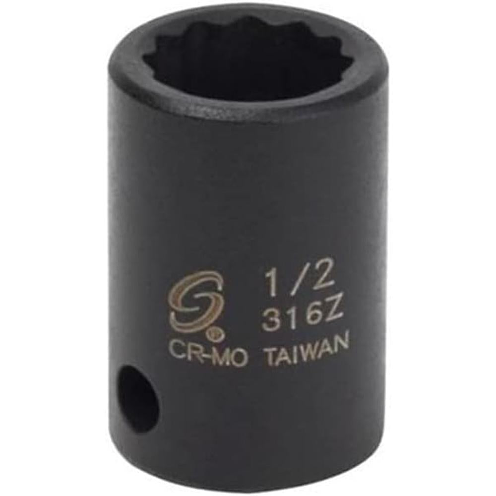 Sunex Tools 316Z 3/8"DR 1/2"12PT SAE STD IMP SC