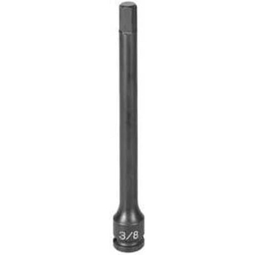 Gray Pneumatic 19096M 3/8" Drive X 9mm Hex Driver 6" Length