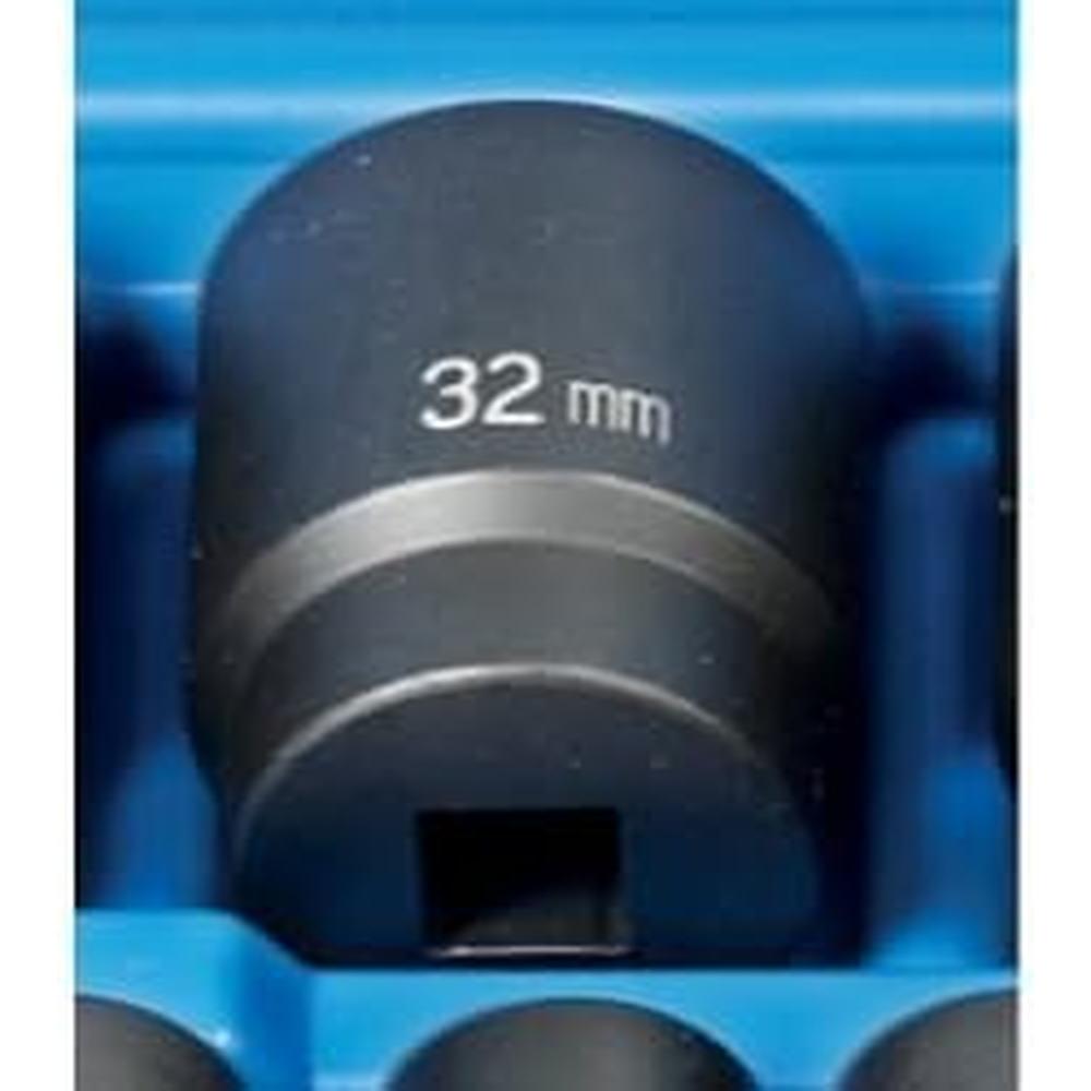 Grey Pneumatic 2132M 1/2" Drive X 32mm Standard - 12 Point