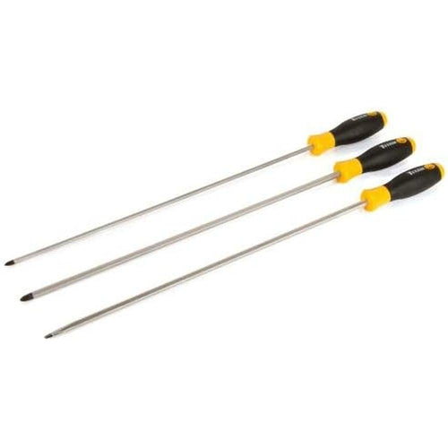 Outils Titan 17212 3 pièces. Jeu de tournevis extra-longs