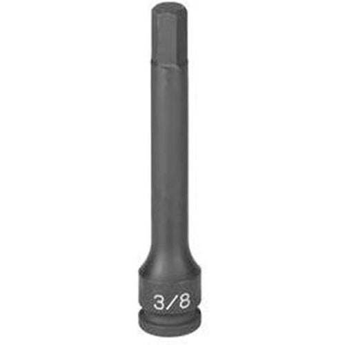 Gris Pneumatique 19064F 3/8" Drive X 3/16" Hex Driver 4" Longueur