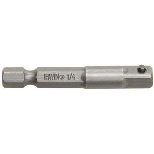 Irwin Tools 93763 AMRSQ ADPT 1/4" X 3" - PIN - 1/4" HEX