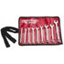 VIM Tools CW100 Inch Combination wrench Set 9Pcs 1/8"-3/8", tool roll