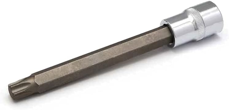 VIM Tools V45L-T50 T50 Torx Driver 4.5" Oal, 3/8" Sq. Dr. Holder