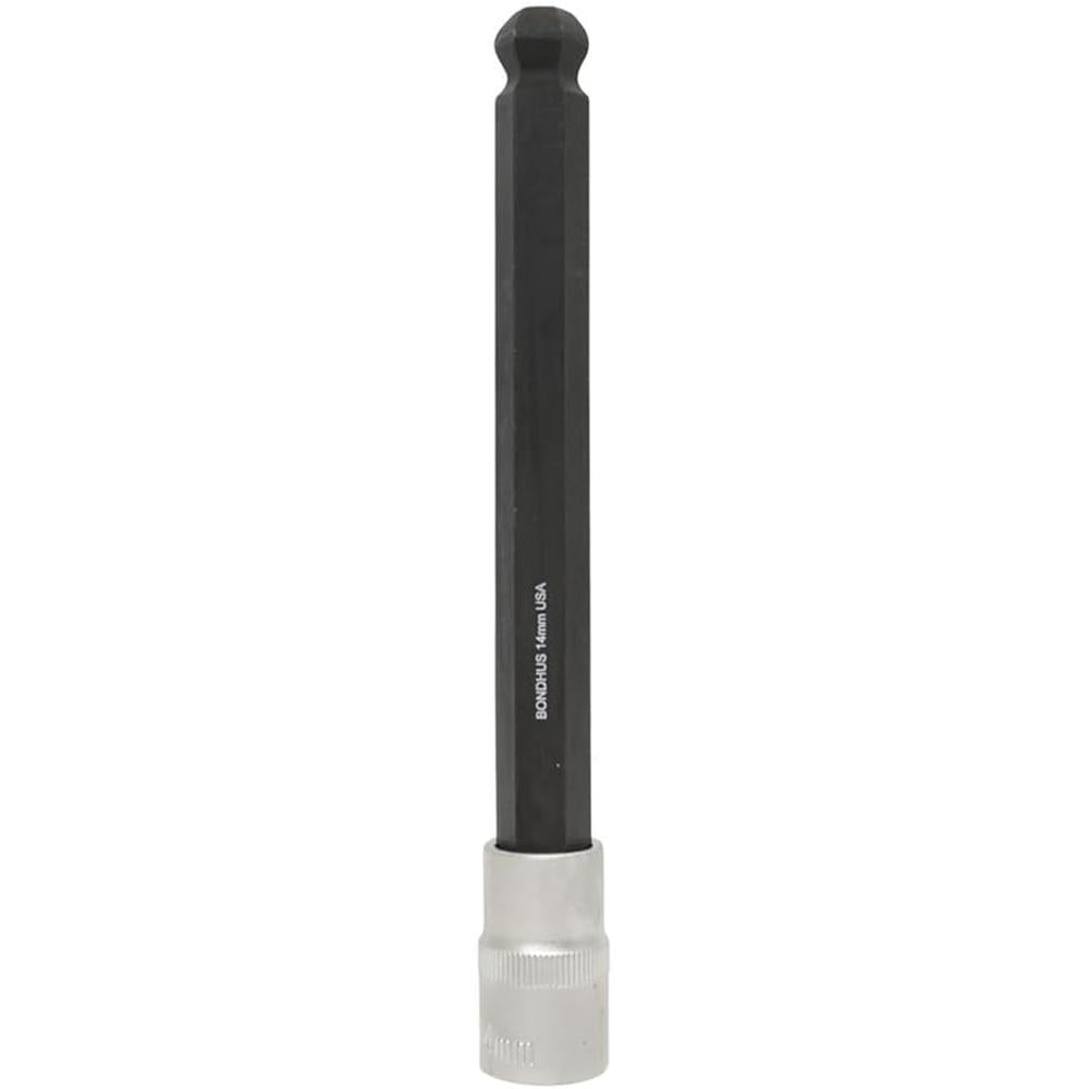 Bondhus 43784 14MM X 6" ProHold Ball Bit & 1/2" Socket