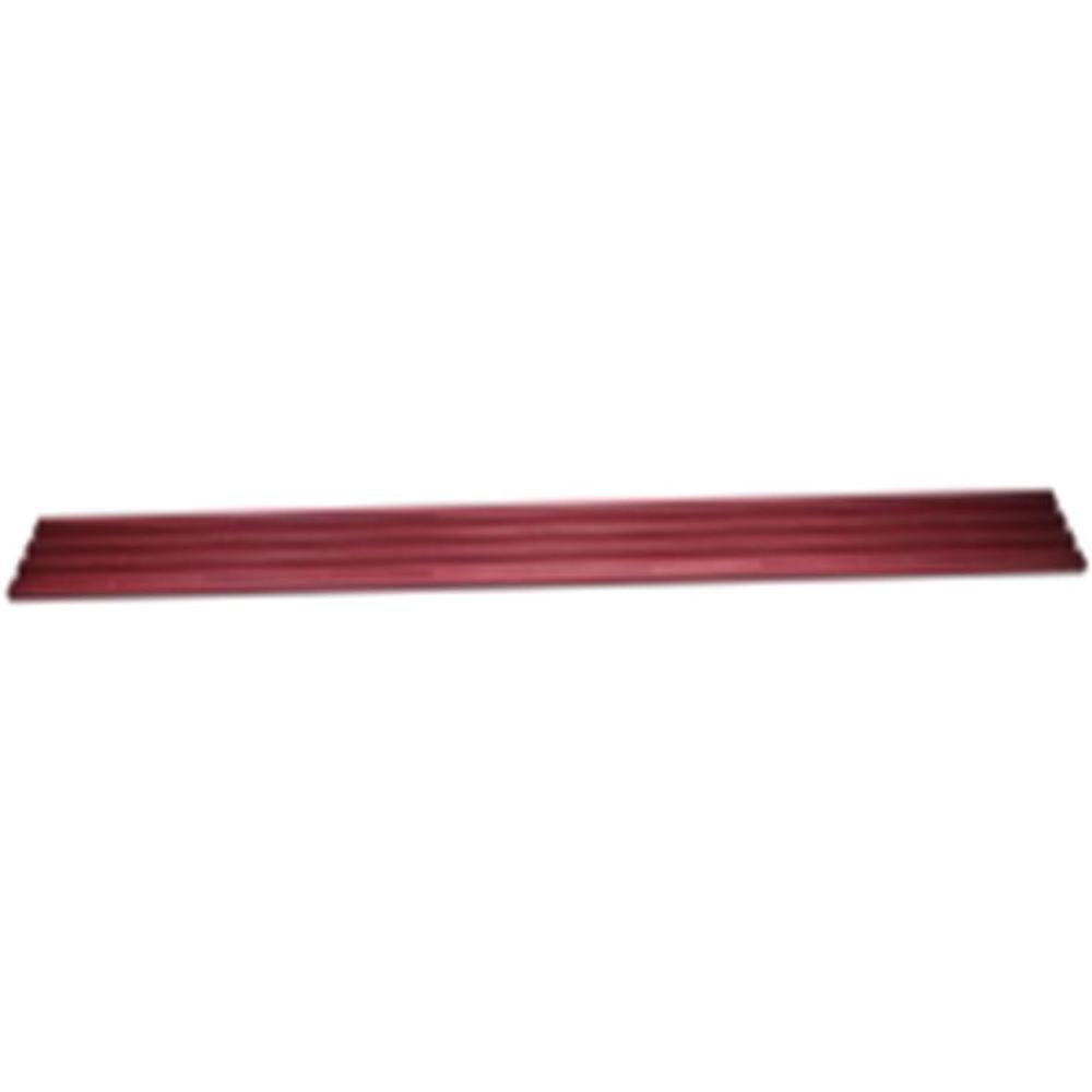 VIM Tools MRD12R 12" RED DOUBLE WIDE MAGRAIL TL, MAGNETIC TRACK, NO STUDS ��� 3/16" TALL X 2" WIDE