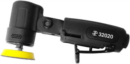 Astro Pneumatic 32020 ONYX Flex-Head 2" Micro Air Sander - head in downward position front view