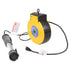 Alert Stamping ALT-3230SMS ProReel Retractable Cord Reel with LED Task Light - front angle view