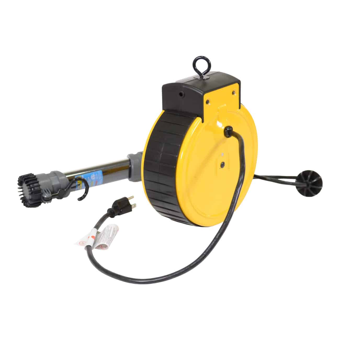 Alert Stamping ALT-3230SMS 30' Retractable Cord Reel with LED Task Light