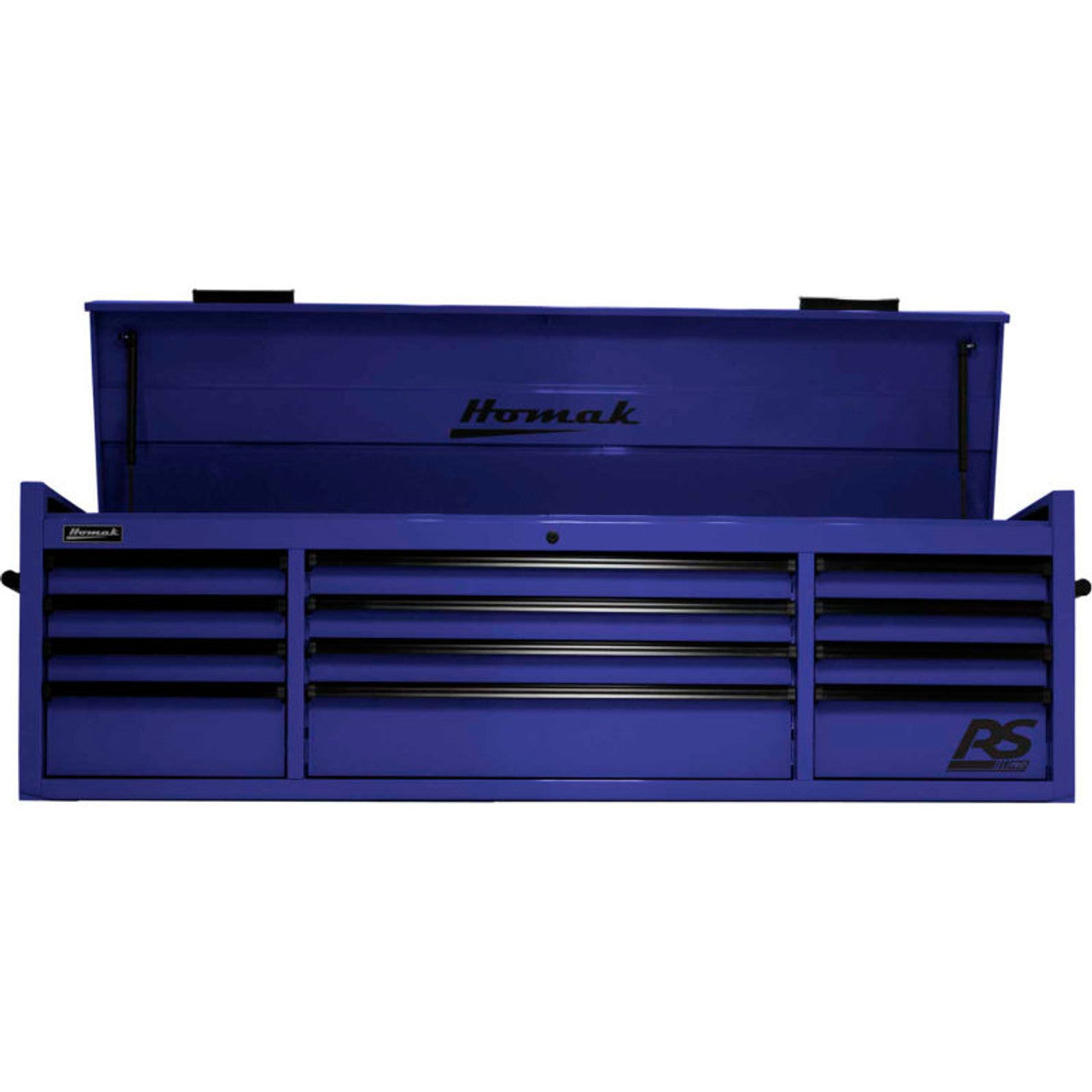 Homak BL02072120 72" RS PRO SERIES 12-DRAWER TOP CHEST - BLUE