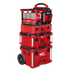 Milwaukee Tool 48-59-1809 M18 PACKOUT Six Bay Rapid Charger - lifestyle view