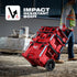 Milwaukee PACKOUT Large Tool Box IP65 weather seal close-up