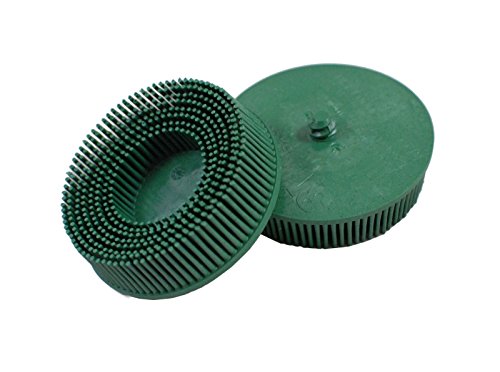 3M 7526 3" Scotch-Brite Roloc Bristle Discs 50 Grit Coarse - MPR Tools & Equipment