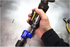Astro Pneumatic 3SB40 Air Swivel connector attached to Astro ONYX air tool - in-use lifestyle photo