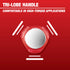 Milwaukee Tool 45-74-9224 24" Pry Bar tri-lobe handle end view for high-torque applications